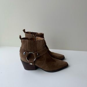 Marc Fisher suede ankle boots